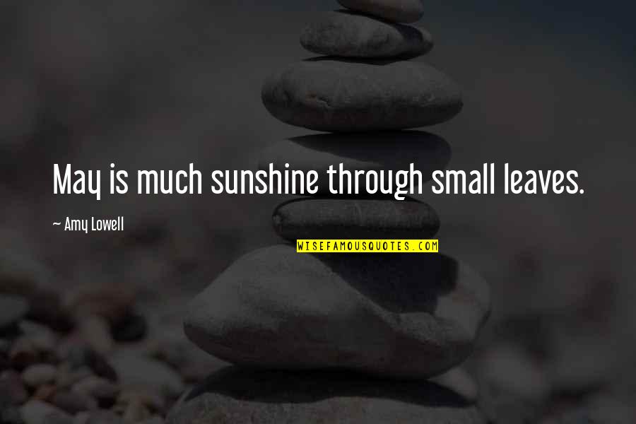 Albinonis Adagio Quotes By Amy Lowell: May is much sunshine through small leaves. Albinonis Adagio Quotes By Amy Lowell: May is much sunshine through small leaves.
