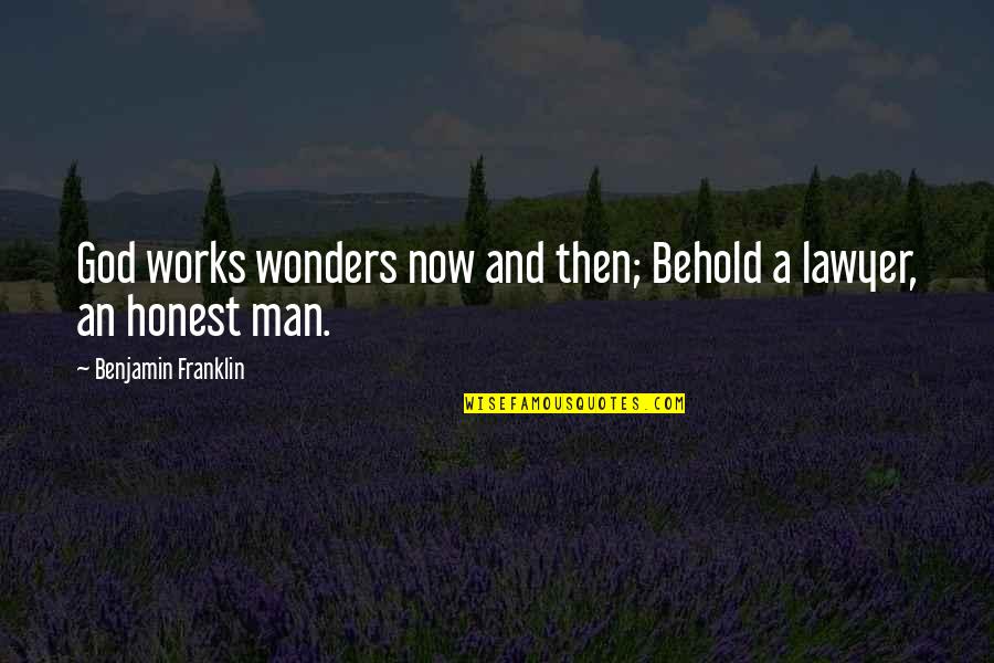 Aleutian Island Quotes By Benjamin Franklin: God works wonders now and then; Behold a Aleutian Island Quotes By Benjamin Franklin: God works wonders now and then; Behold a