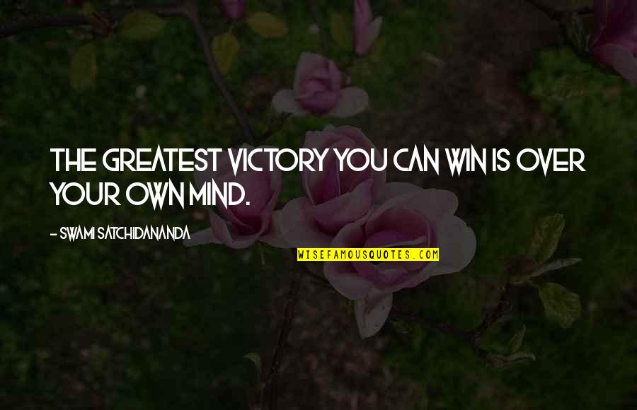 Alexander Hamiltons Quotes By Swami Satchidananda: The greatest victory you can win is over Alexander Hamiltons Quotes By Swami Satchidananda: The greatest victory you can win is over