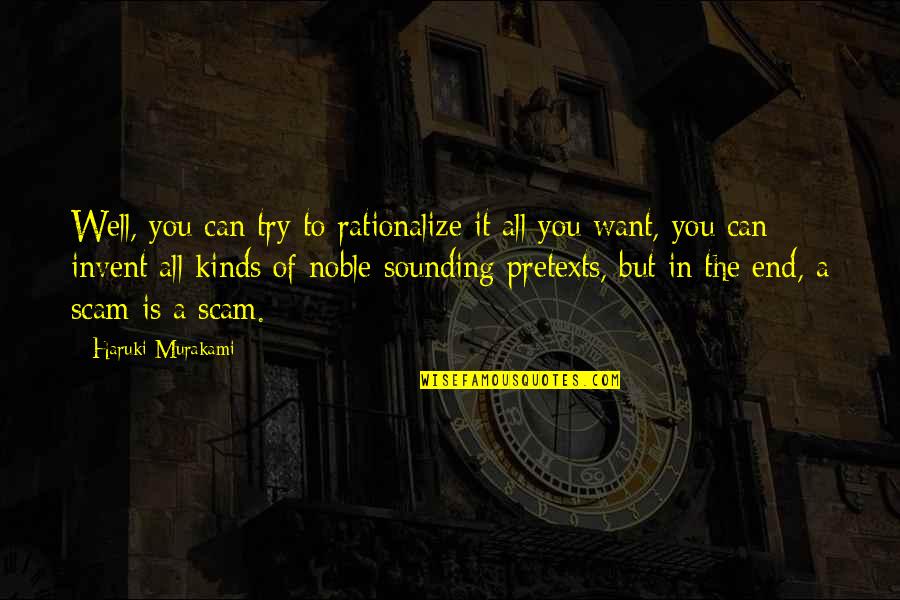 Alexandrians Carpet Quotes By Haruki Murakami: Well, you can try to rationalize it all Alexandrians Carpet Quotes By Haruki Murakami: Well, you can try to rationalize it all