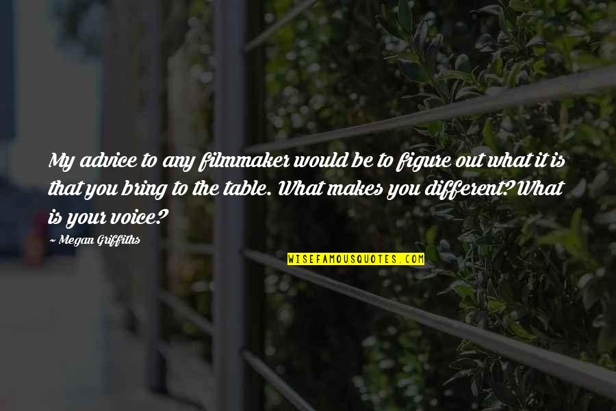 Alexei Stukov Quotes By Megan Griffiths: My advice to any filmmaker would be to Alexei Stukov Quotes By Megan Griffiths: My advice to any filmmaker would be to