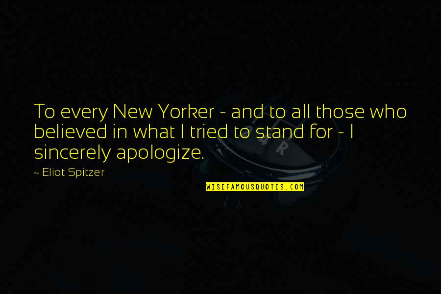 Alexis Jordan Quotes By Eliot Spitzer: To every New Yorker - and to all