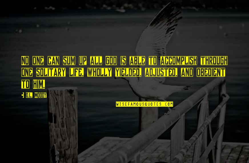 Alfombra In English Quotes By D.L. Moody: No one can sum up all God is Alfombra In English Quotes By D.L. Moody: No one can sum up all God is