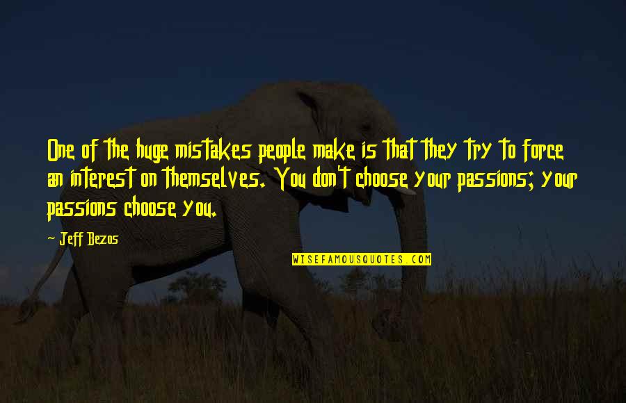 Alineacion Planetaria Quotes By Jeff Bezos: One of the huge mistakes people make is Alineacion Planetaria Quotes By Jeff Bezos: One of the huge mistakes people make is