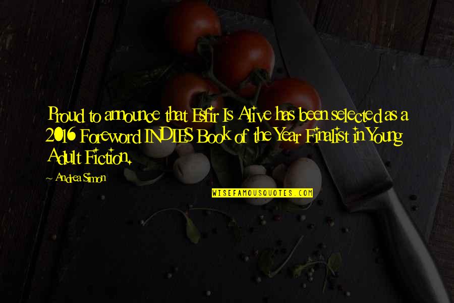 Alive The Book Quotes By Andrea Simon: Proud to announce that Esfir Is Alive has Alive The Book Quotes By Andrea Simon: Proud to announce that Esfir Is Alive has