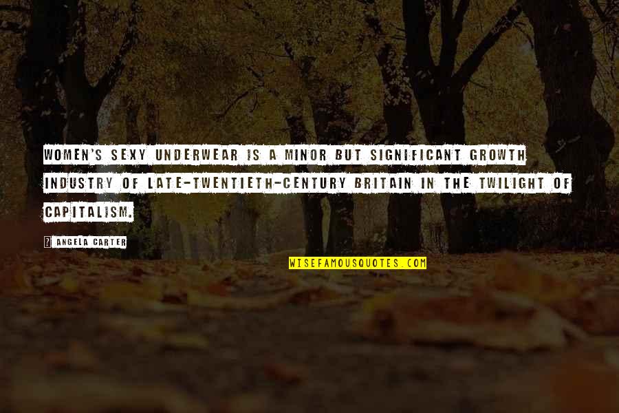 Allan Pettersson Quotes By Angela Carter: Women's sexy underwear is a minor but significant