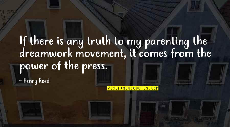 Allegories Examples Quotes By Henry Reed: If there is any truth to my parenting