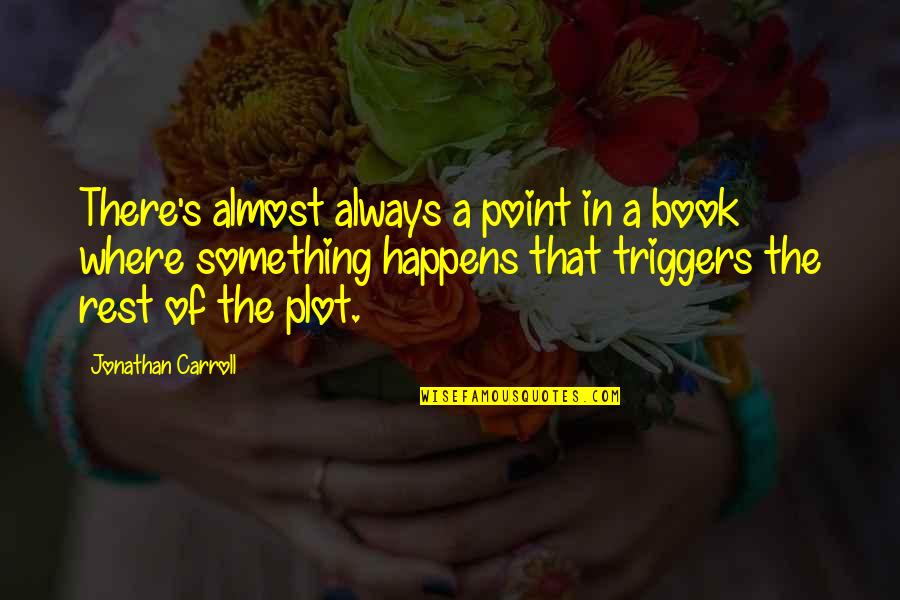 Alltest Instruments Quotes By Jonathan Carroll: There's almost always a point in a book Alltest Instruments Quotes By Jonathan Carroll: There's almost always a point in a book