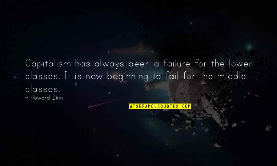 Alper Erozer Quotes By Howard Zinn: Capitalism has always been a failure for the Alper Erozer Quotes By Howard Zinn: Capitalism has always been a failure for the