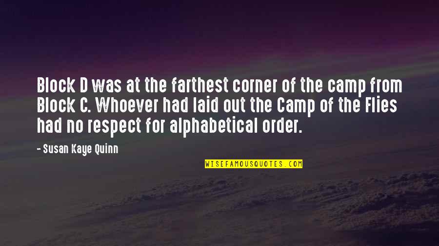 Alphabetical Quotes By Susan Kaye Quinn: Block D was at the farthest corner of Alphabetical Quotes By Susan Kaye Quinn: Block D was at the farthest corner of