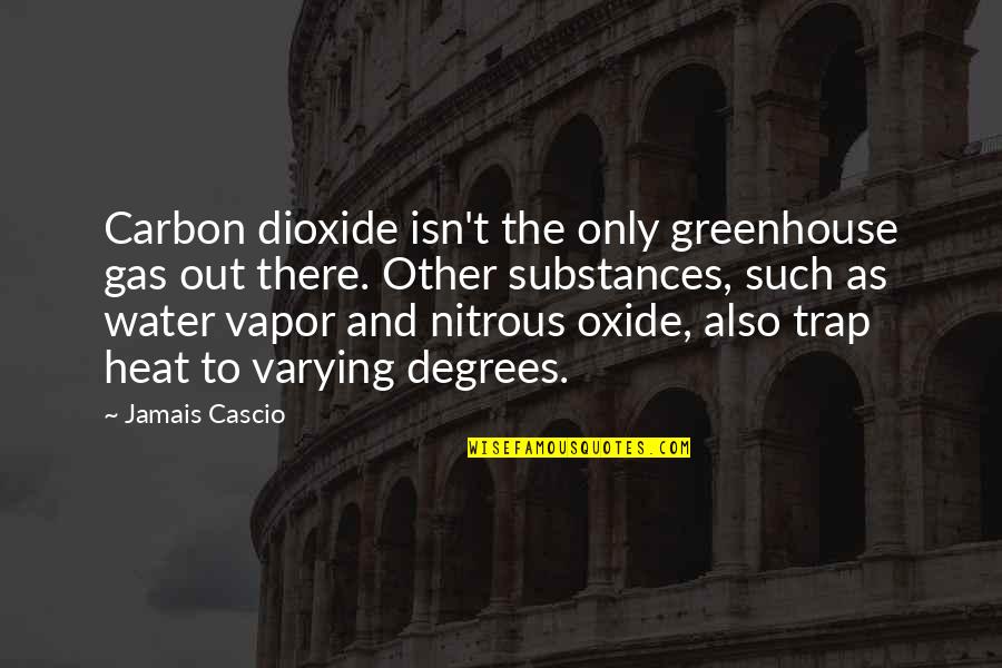 Alphonse Gangitano Quotes By Jamais Cascio: Carbon dioxide isn't the only greenhouse gas out