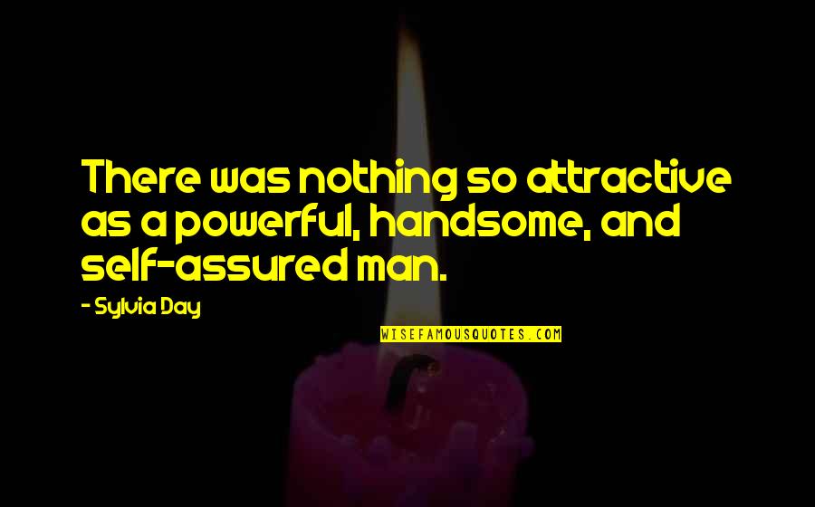 Am Handsome Quotes By Sylvia Day: There was nothing so attractive as a powerful,