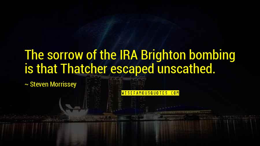 Amazing Wallpapers With Funny Quotes By Steven Morrissey: The sorrow of the IRA Brighton bombing is