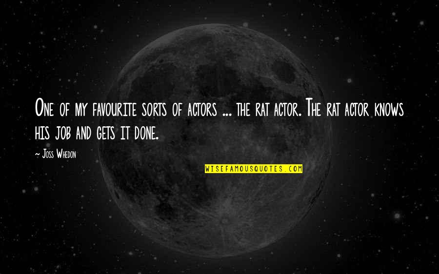 Ambling Alp Quotes By Joss Whedon: One of my favourite sorts of actors ... Ambling Alp Quotes By Joss Whedon: One of my favourite sorts of actors ...