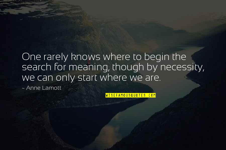 Ambrosian Chant Quotes By Anne Lamott: One rarely knows where to begin the search Ambrosian Chant Quotes By Anne Lamott: One rarely knows where to begin the search
