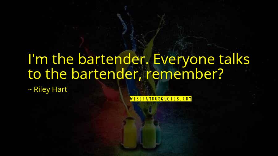 American Horror Story Coven Myrtle Quotes By Riley Hart: I'm the bartender. Everyone talks to the bartender,