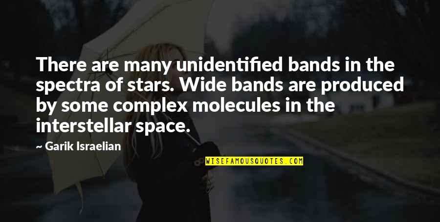 Amiin Diini Quotes By Garik Israelian: There are many unidentified bands in the spectra
