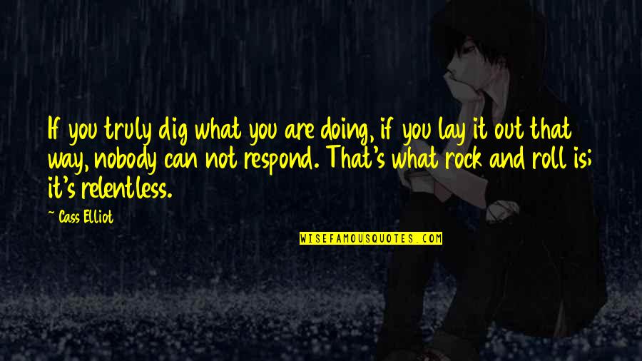 Amitosh Khubchandani Quotes By Cass Elliot: If you truly dig what you are doing,