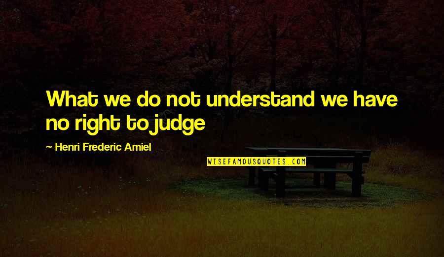 Amnesia Anime Quotes By Henri Frederic Amiel: What we do not understand we have no