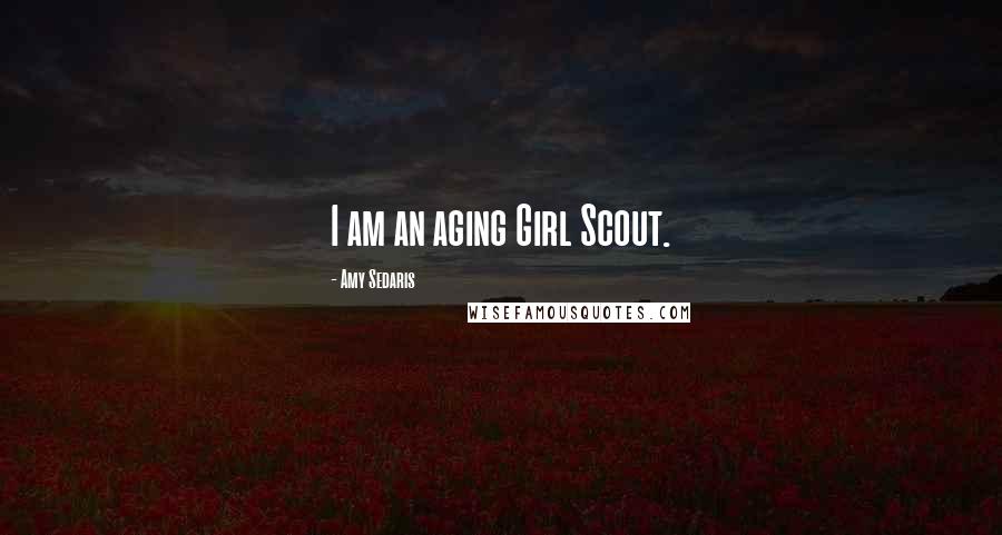 Amy Sedaris quotes: I am an aging Girl Scout.