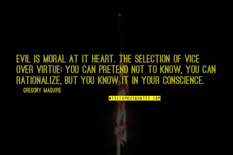 An Evil Heart Quotes By Gregory Maguire: Evil is moral at it heart. The selection An Evil Heart Quotes By Gregory Maguire: Evil is moral at it heart. The selection