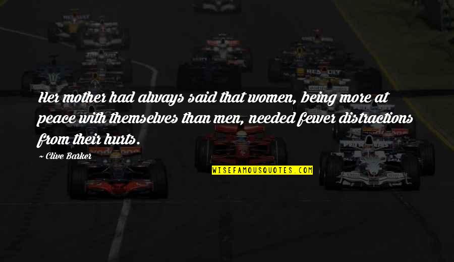 An Inspector Calls Act Three Quotes By Clive Barker: Her mother had always said that women, being An Inspector Calls Act Three Quotes By Clive Barker: Her mother had always said that women, being