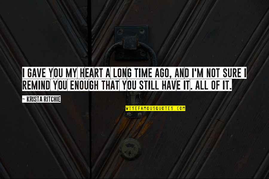 Analysts Stock Quotes By Krista Ritchie: I gave you my heart a long time Analysts Stock Quotes By Krista Ritchie: I gave you my heart a long time