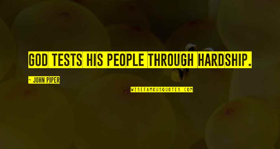 Anastasis Icon Quotes By John Piper: God tests His people through hardship. Anastasis Icon Quotes By John Piper: God tests His people through hardship.