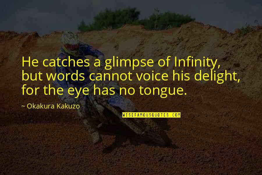 Ancalime Quotes By Okakura Kakuzo: He catches a glimpse of Infinity, but words Ancalime Quotes By Okakura Kakuzo: He catches a glimpse of Infinity, but words
