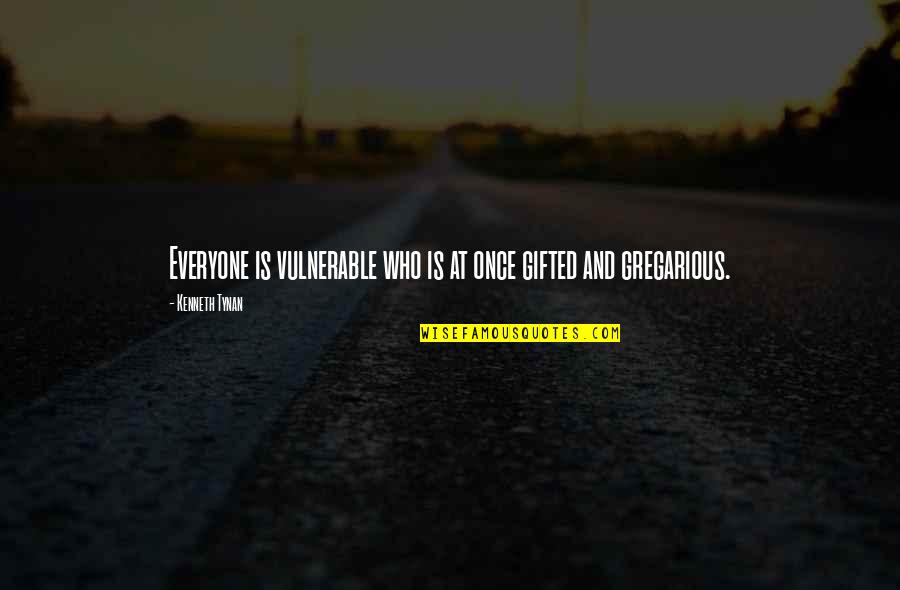 Ancestry Quote Quotes By Kenneth Tynan: Everyone is vulnerable who is at once gifted Ancestry Quote Quotes By Kenneth Tynan: Everyone is vulnerable who is at once gifted