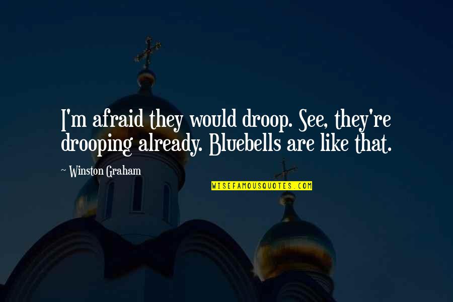 Ancient Roman Religion Quotes By Winston Graham: I'm afraid they would droop. See, they're drooping