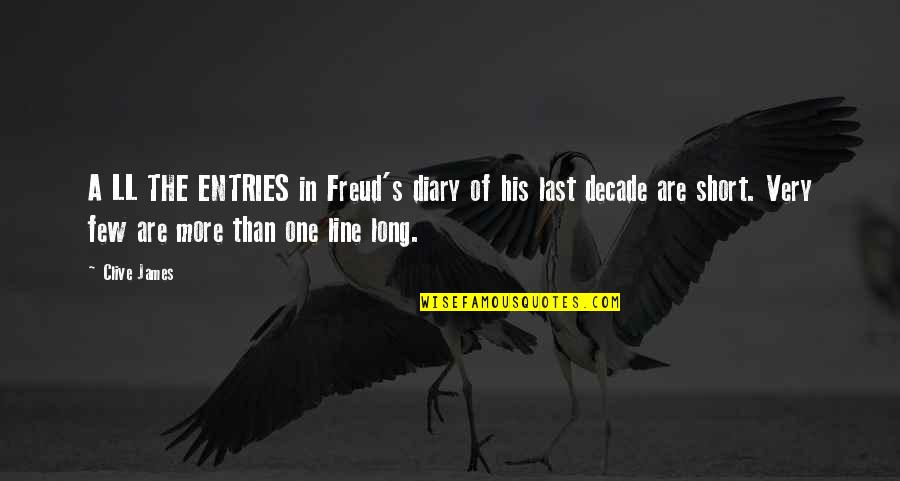 Andoh Md Quotes By Clive James: A LL THE ENTRIES in Freud's diary of Andoh Md Quotes By Clive James: A LL THE ENTRIES in Freud's diary of