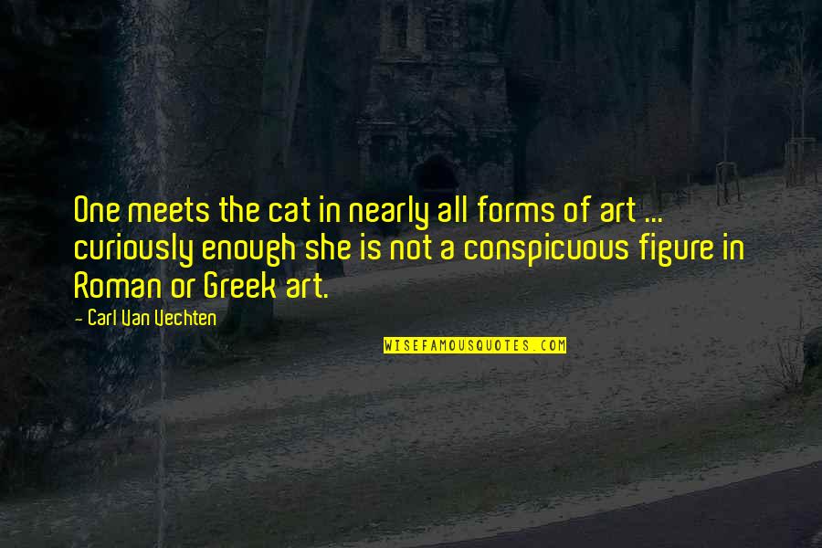 Andoh Ruruka Quotes By Carl Van Vechten: One meets the cat in nearly all forms Andoh Ruruka Quotes By Carl Van Vechten: One meets the cat in nearly all forms