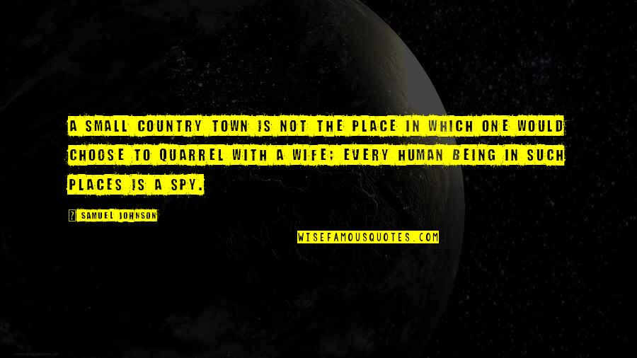 Andsnes Beethoven Quotes By Samuel Johnson: A small country town is not the place