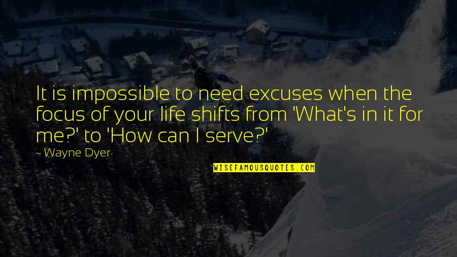 Ang Laban Pag Nasaktan Quotes By Wayne Dyer: It is impossible to need excuses when the Ang Laban Pag Nasaktan Quotes By Wayne Dyer: It is impossible to need excuses when the