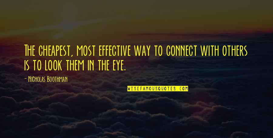 Angel Boy Tim And Eric Quotes By Nicholas Boothman: The cheapest, most effective way to connect with Angel Boy Tim And Eric Quotes By Nicholas Boothman: The cheapest, most effective way to connect with