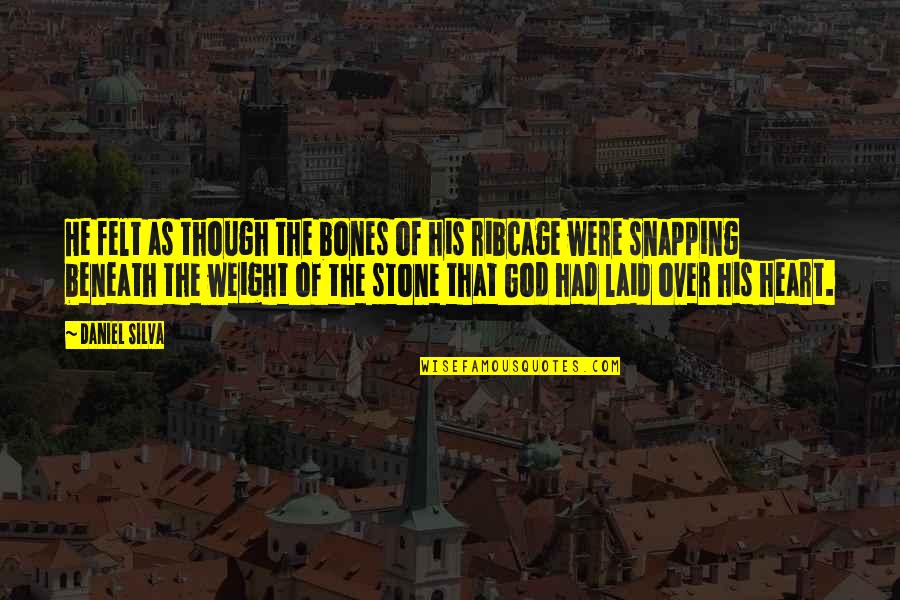 Angry Urdu Quotes By Daniel Silva: He felt as though the bones of his Angry Urdu Quotes By Daniel Silva: He felt as though the bones of his