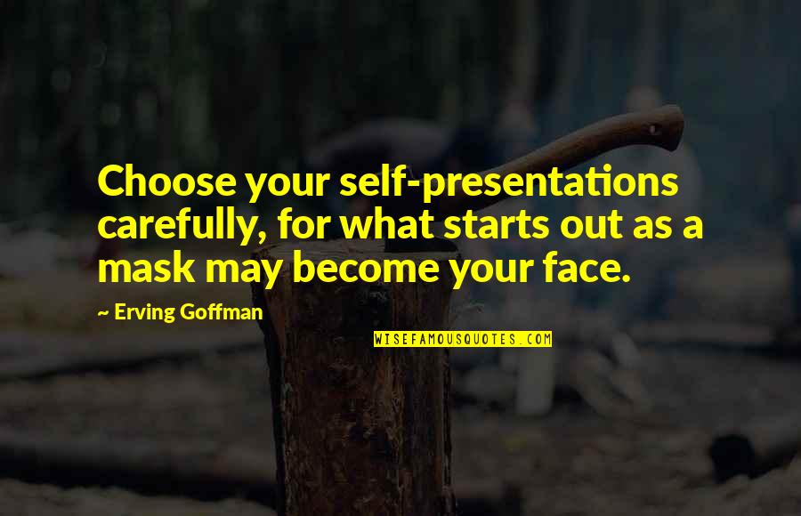 Angularjs Escape Double Quotes By Erving Goffman: Choose your self-presentations carefully, for what starts out