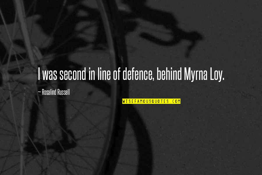 Angularjs Variable In Quotes By Rosalind Russell: I was second in line of defence, behind Angularjs Variable In Quotes By Rosalind Russell: I was second in line of defence, behind