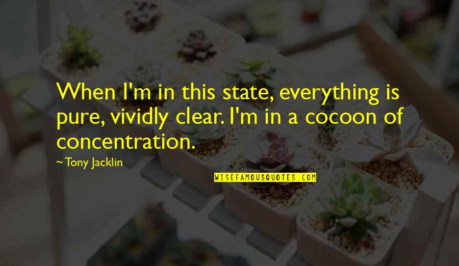 Aniaya In English Quotes By Tony Jacklin: When I'm in this state, everything is pure, Aniaya In English Quotes By Tony Jacklin: When I'm in this state, everything is pure,