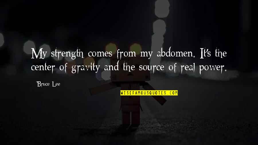 Animated Happy Birthday Picture Quotes By Bruce Lee: My strength comes from my abdomen. It's the Animated Happy Birthday Picture Quotes By Bruce Lee: My strength comes from my abdomen. It's the