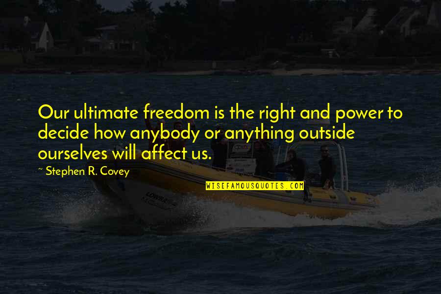 Animates Shiba Quotes By Stephen R. Covey: Our ultimate freedom is the right and power Animates Shiba Quotes By Stephen R. Covey: Our ultimate freedom is the right and power