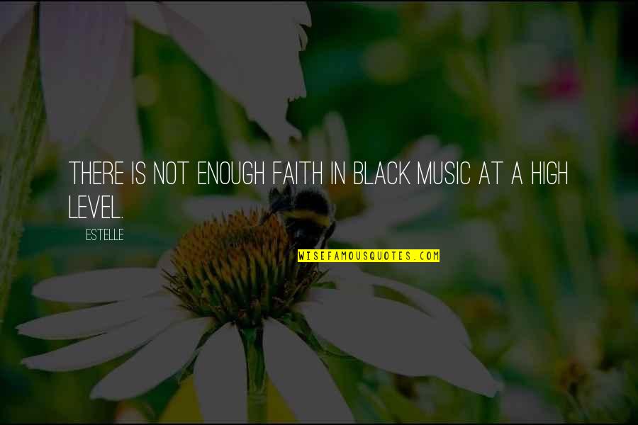 Animists Usually Relate Quotes By Estelle: There is not enough faith in black music