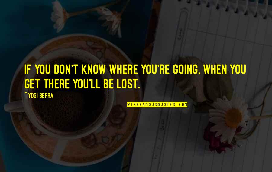 Anisur Molla Quotes By Yogi Berra: If you don't know where you're going, when
