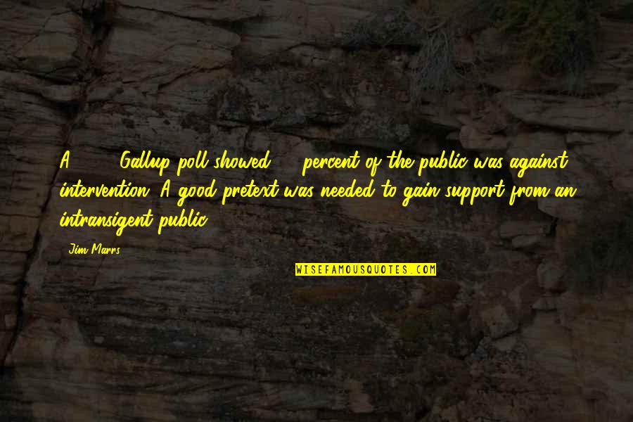 Ankaran Kamp Quotes By Jim Marrs: A 1940 Gallup poll showed 83 percent of