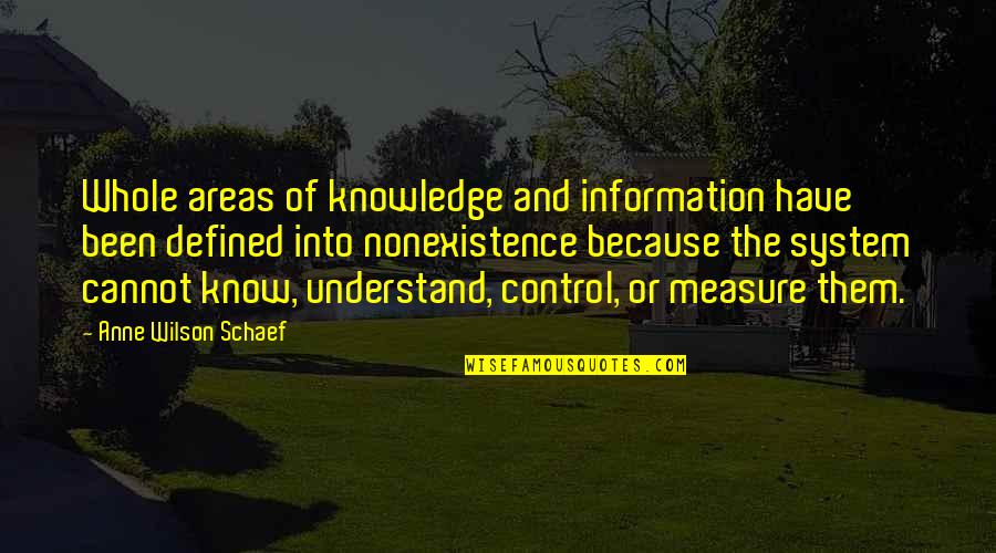 Anne Schaef Quotes By Anne Wilson Schaef: Whole areas of knowledge and information have been Anne Schaef Quotes By Anne Wilson Schaef: Whole areas of knowledge and information have been