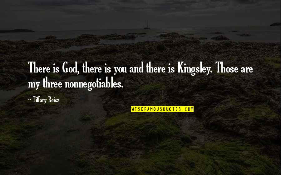 Annie Downs Quotes By Tiffany Reisz: There is God, there is you and there