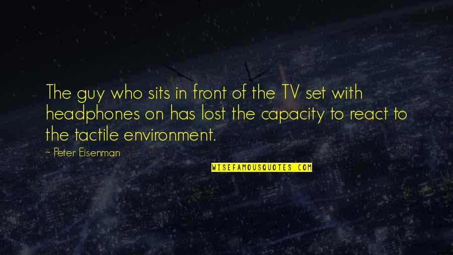 Anniversary Of Death Quotes By Peter Eisenman: The guy who sits in front of the