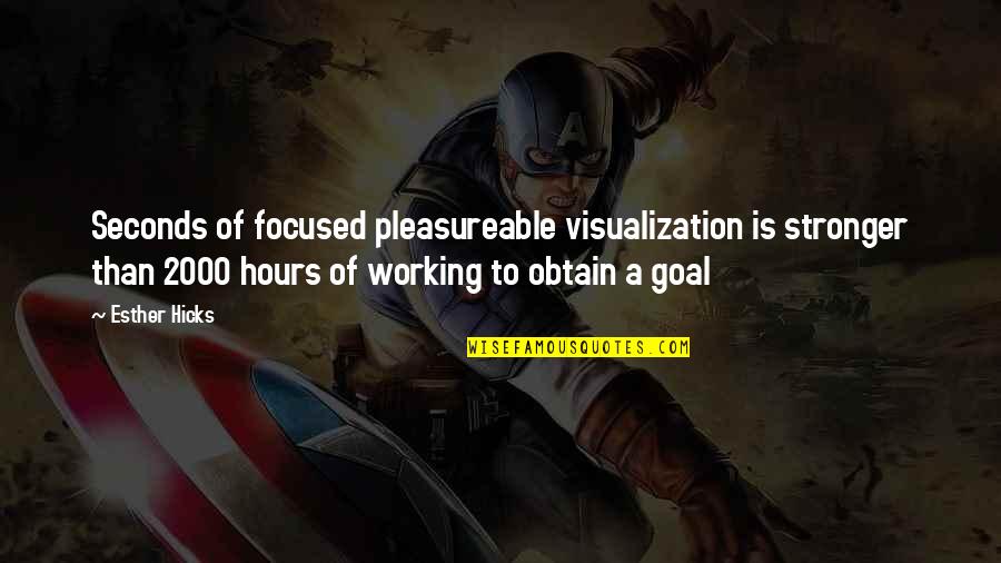 Ansel Adams Darkroom Quote Quotes By Esther Hicks: Seconds of focused pleasureable visualization is stronger than Ansel Adams Darkroom Quote Quotes By Esther Hicks: Seconds of focused pleasureable visualization is stronger than