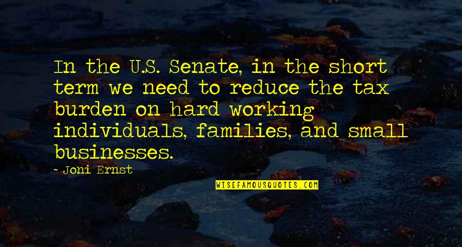 Anselma Gabudao Quotes By Joni Ernst: In the U.S. Senate, in the short term